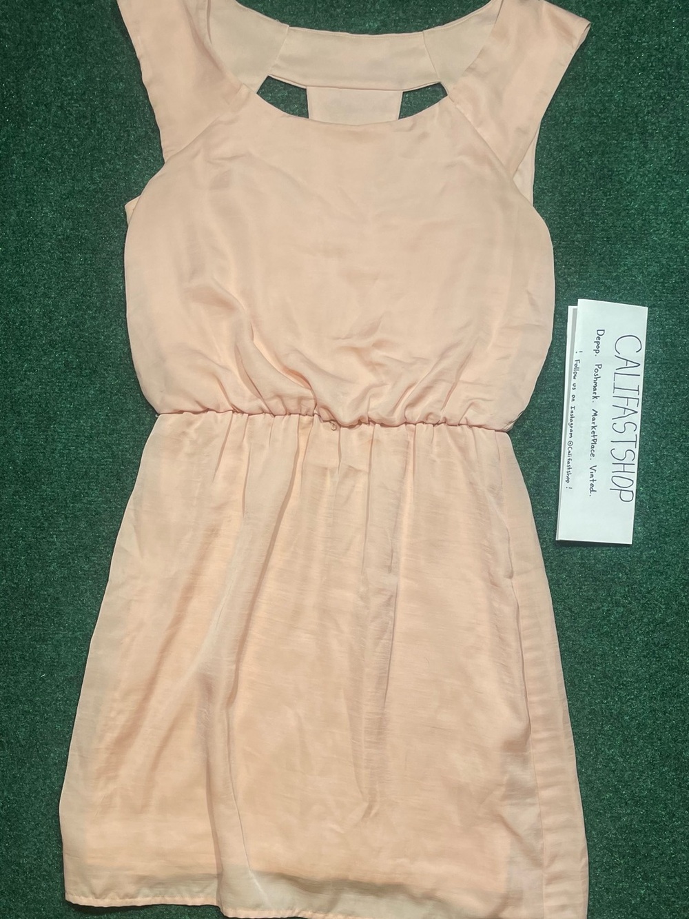Charlotte Russe Peach Dress